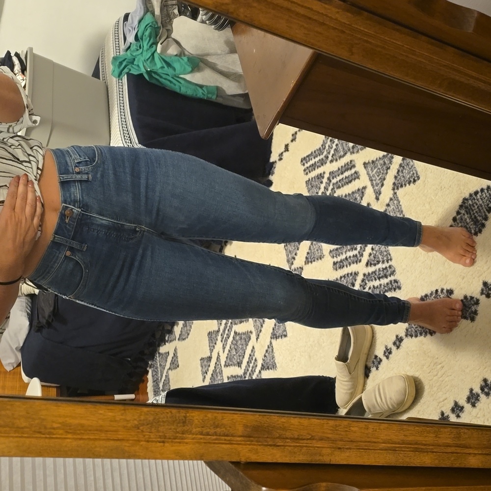NWT 27 Long Madewell 10" high-rise skinny jeans